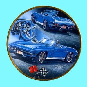 Corvette The Classics Collection 1965 Decorative Mini Plate